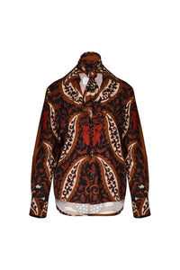 Hacia Puerto Shirt - Brown