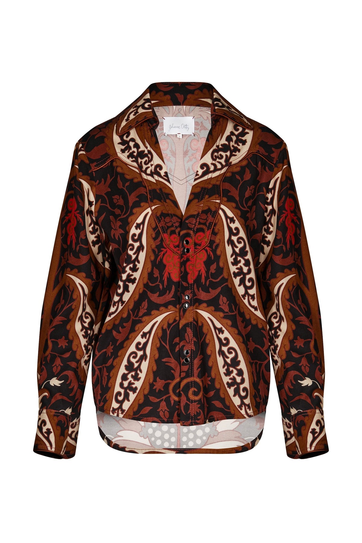 Hacia Puerto Shirt - Brown