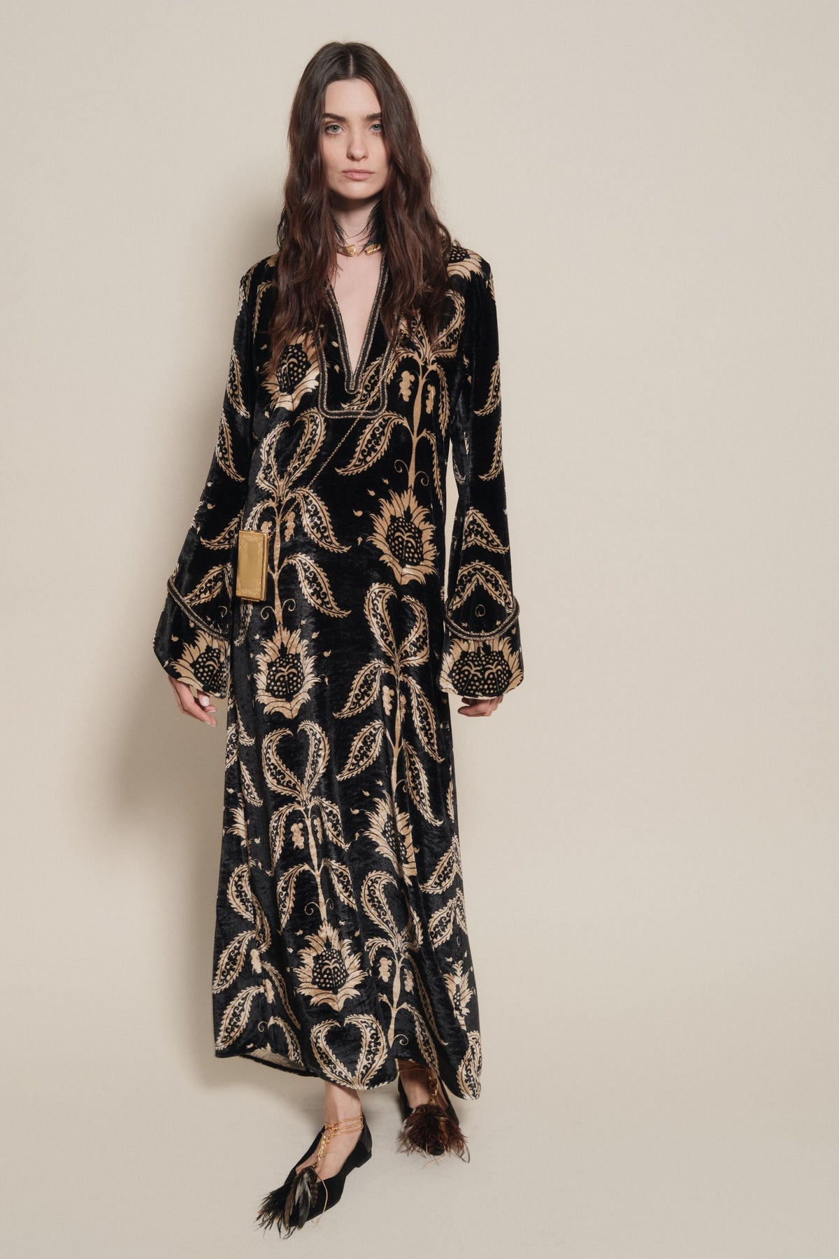Time For Silence Tunic Dress - Black