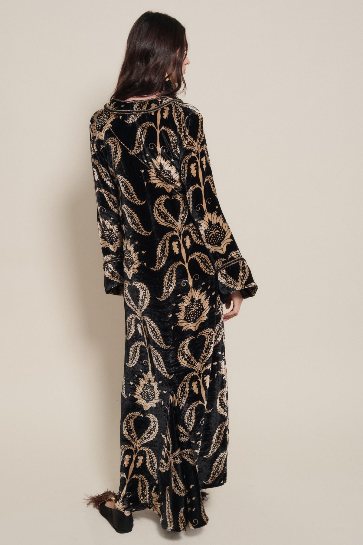 Time For Silence Tunic Dress - Black