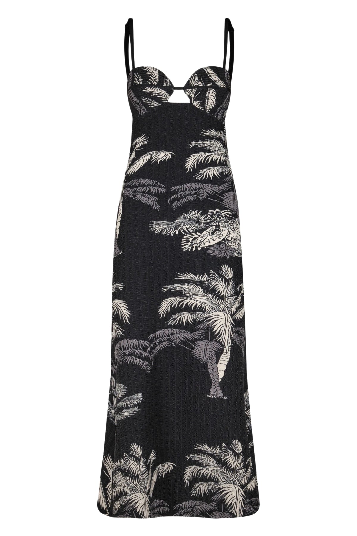 Robe Leaves And Vines - Noir