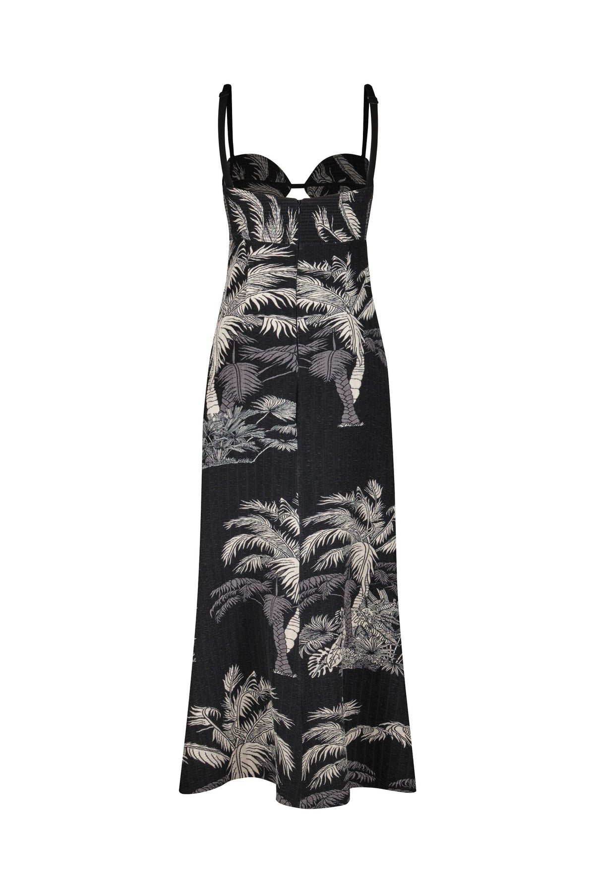 Robe Leaves And Vines - Noir