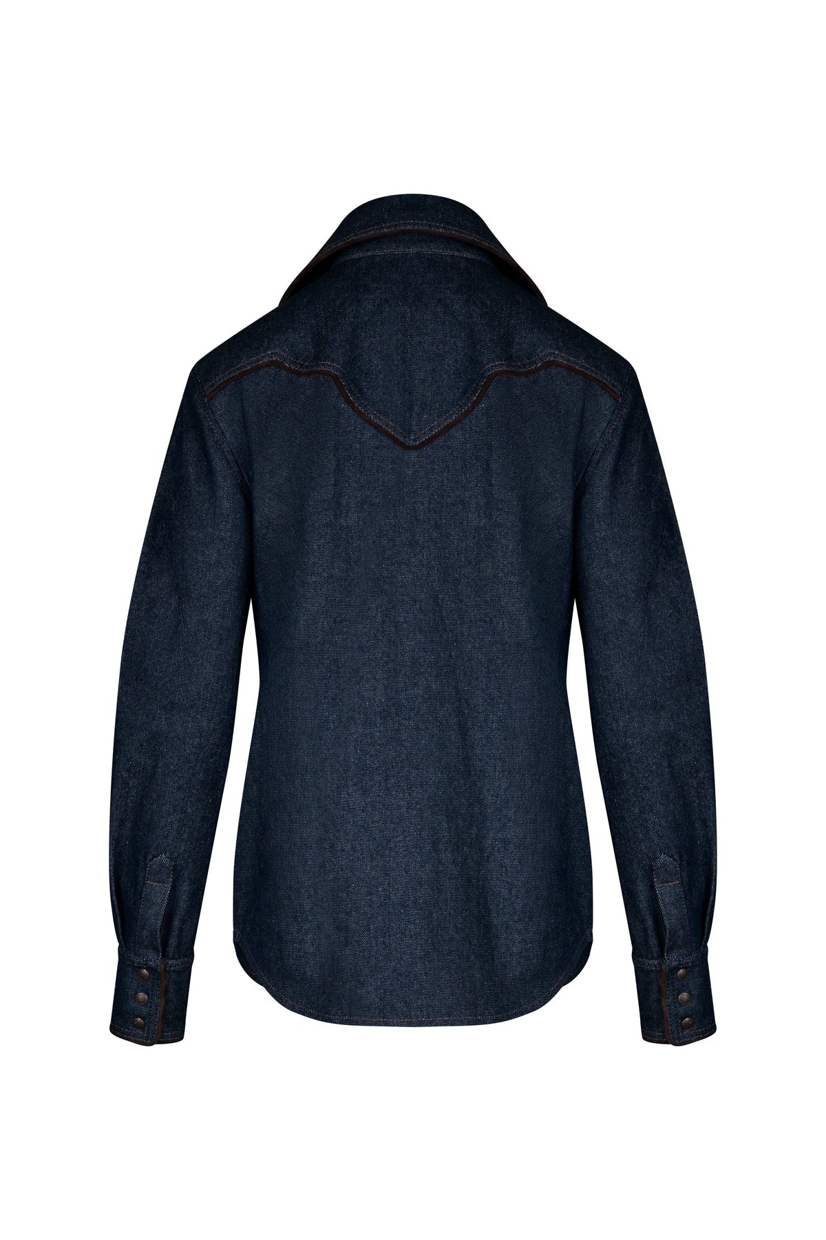 Chemise Hacia Puerto en coton - Bleu marine