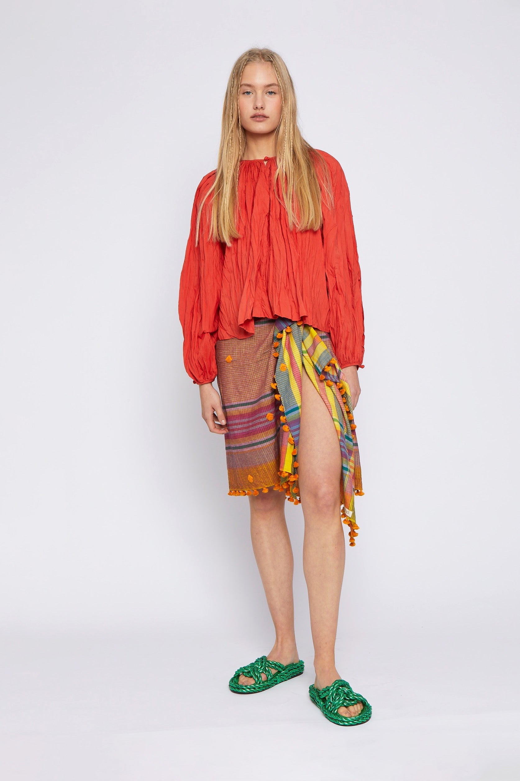 ZNOSTOCK_RED SHIRT JOIN - Red