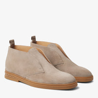 Bottines Josh safari daim-velours - Stone