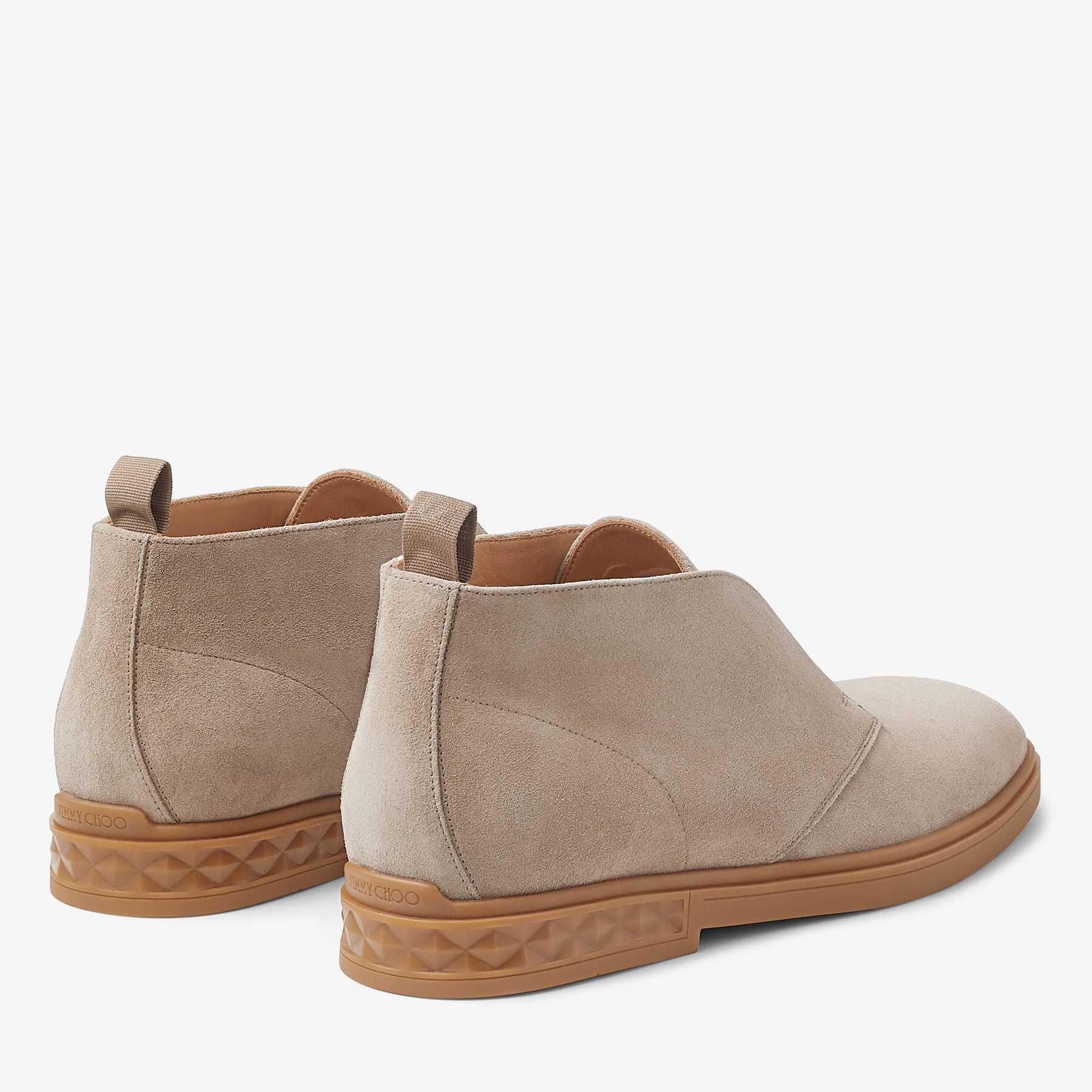 Bottines Josh safari daim-velours - Stone