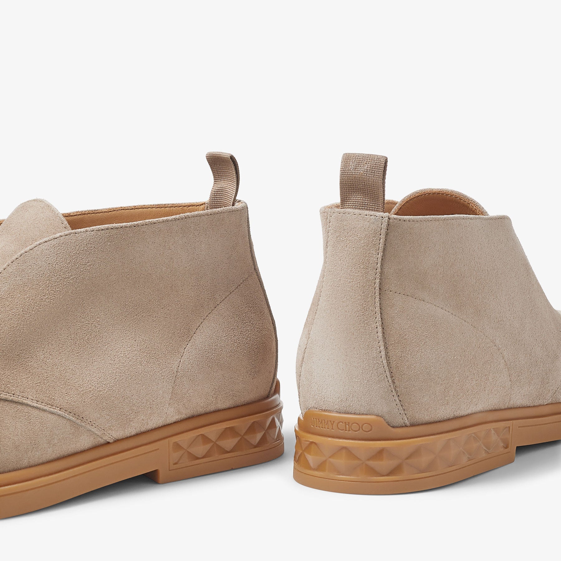 Bottines Josh safari daim-velours - Stone
