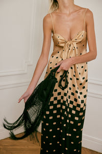 Black / Bold Pioneer Dress
