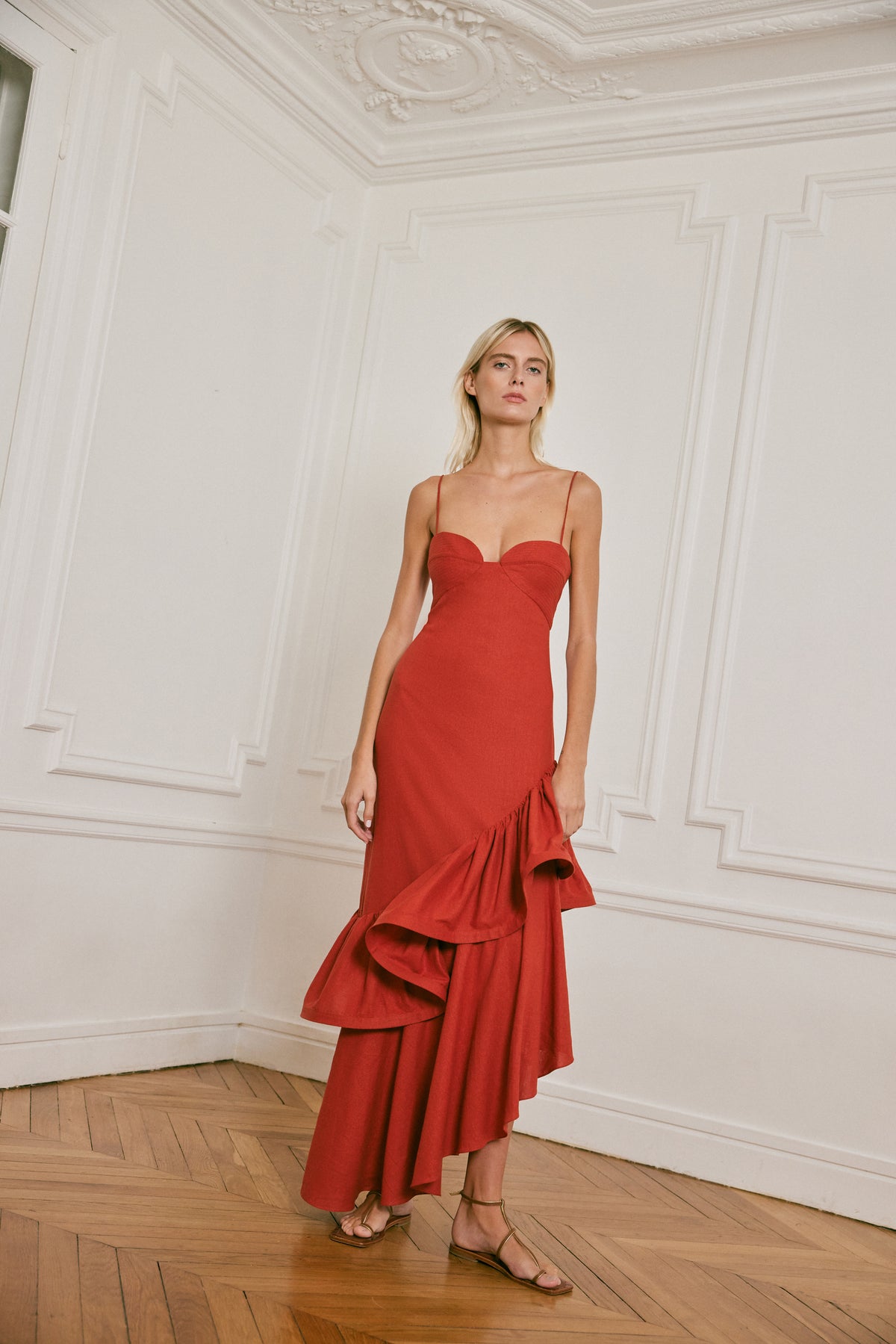 Red / Acércate Más Dress