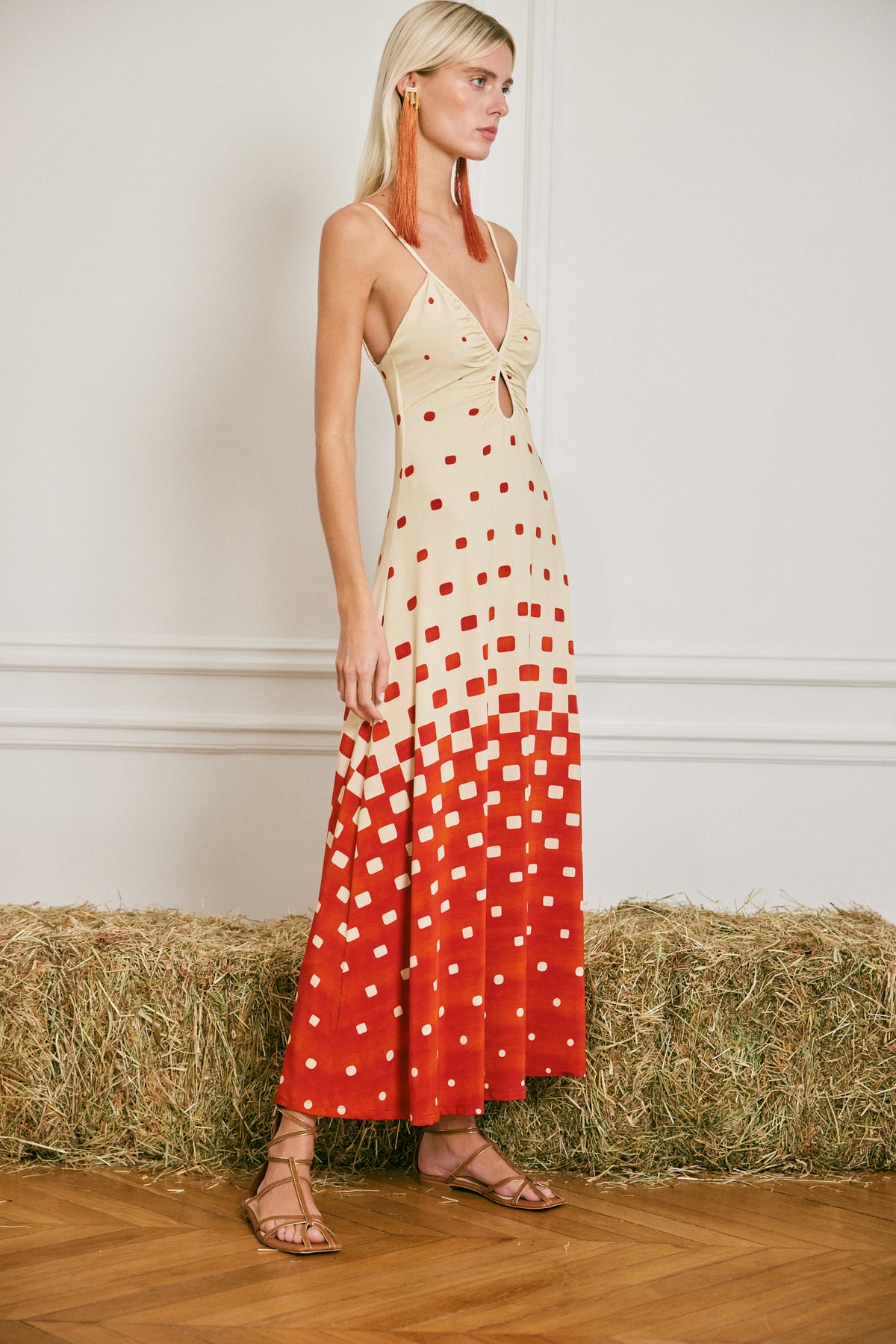 Red / Rhythm Oasis Dress