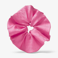 Chouchou Jovie en soie - Candy Pink