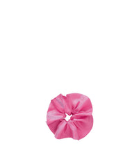 Chouchou Jovie en soie - Candy Pink