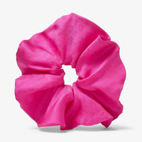 Chouchou Jovie en soie - Fuchsia