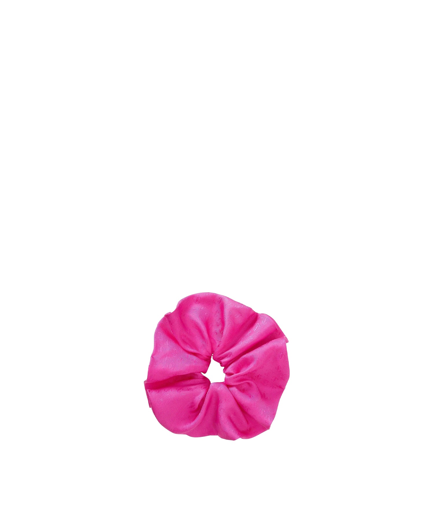 Chouchou Jovie en soie - Fuchsia