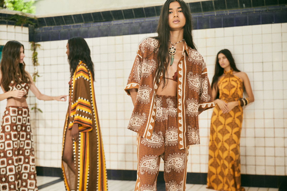 Brown / Pwani Top