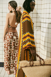 Brown / Pwani Top