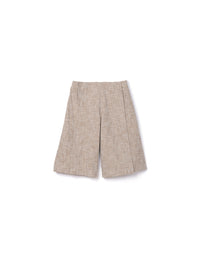 Bermuda Joyce à zip - Beige