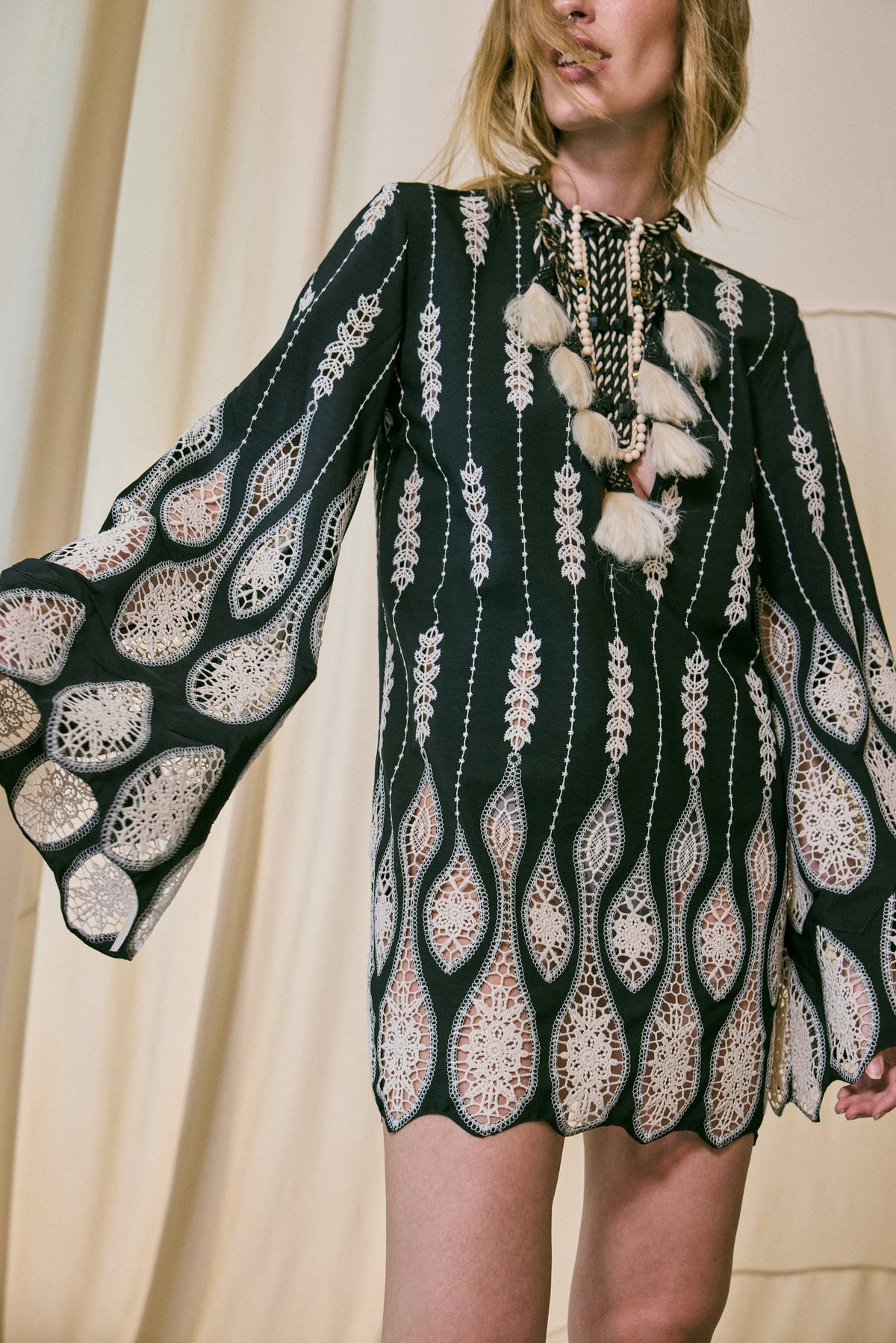 Black / Vision Seeking Dress