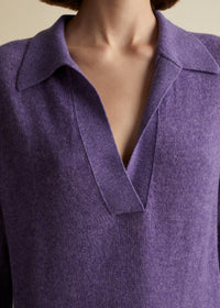 Pull Jo en cachemire - Amethyst