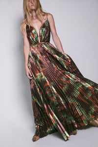 Brown / Western Gardens Dress
