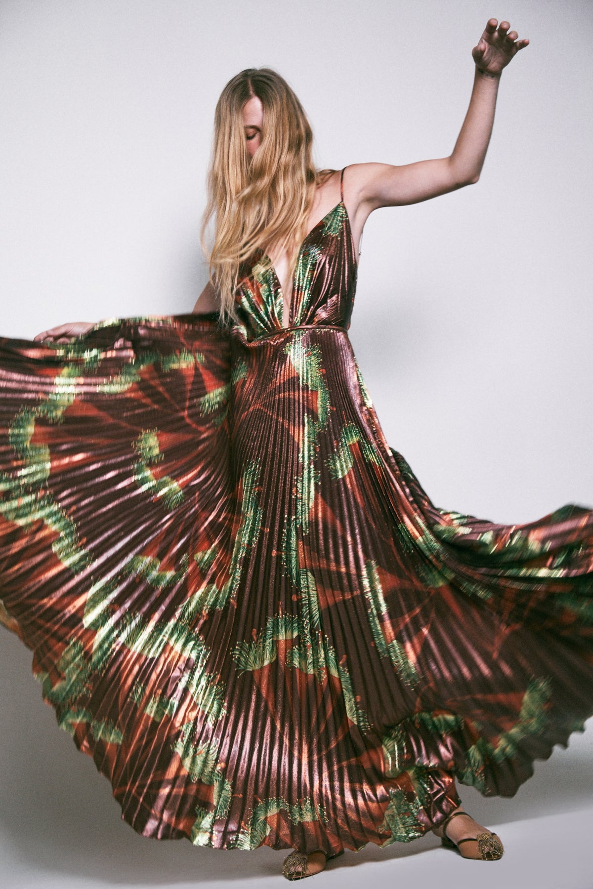 Brown / Western Gardens Dress