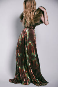 Brown / Western Gardens Dress