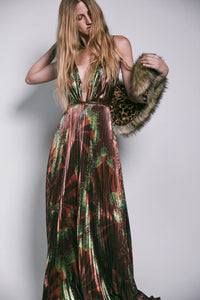 Brown / Western Gardens Dress