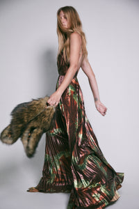 Brown / Western Gardens Dress