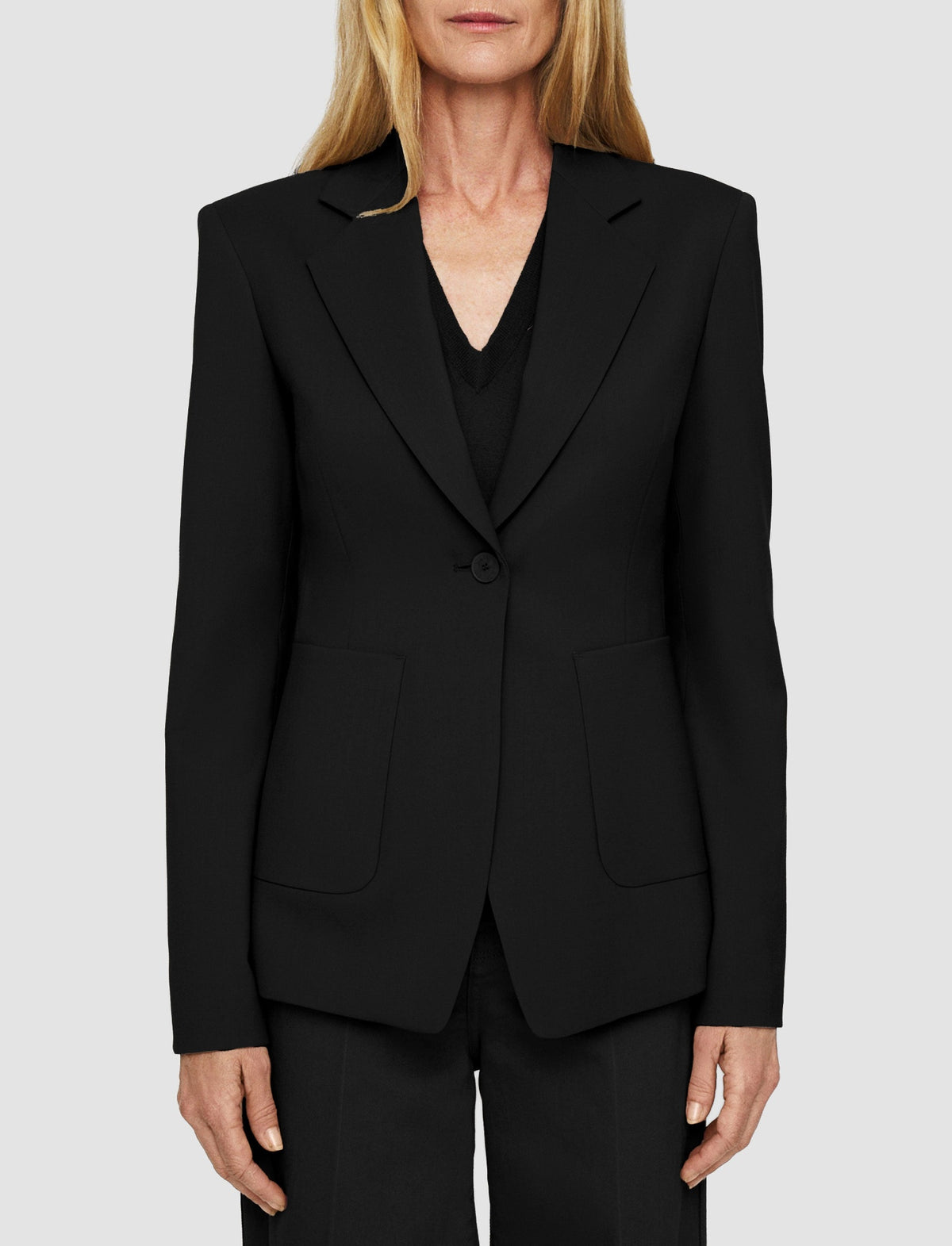 Blazer Glenview en laine - Black