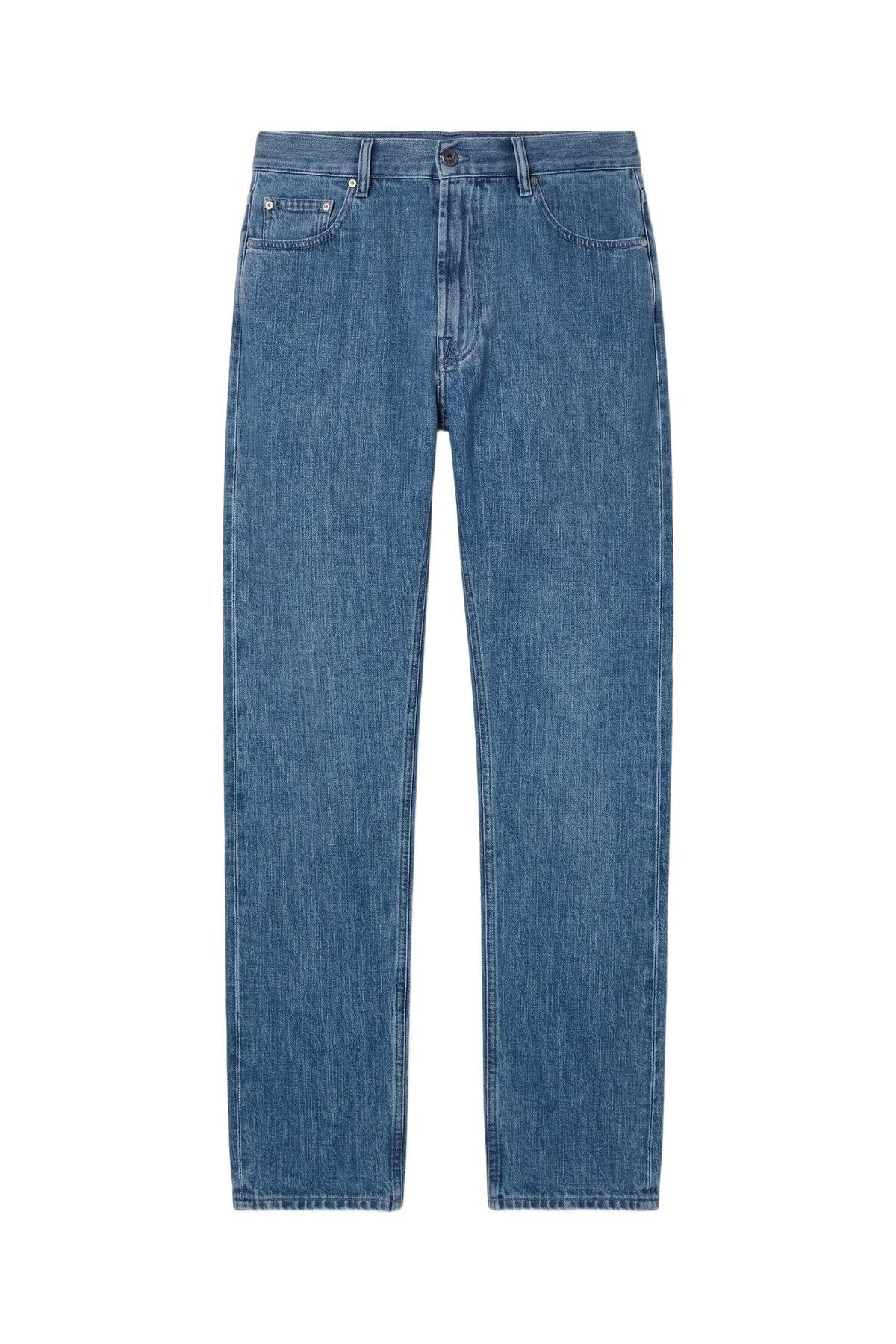 Pantalon taille haute en denim - Pale Blue Onyx