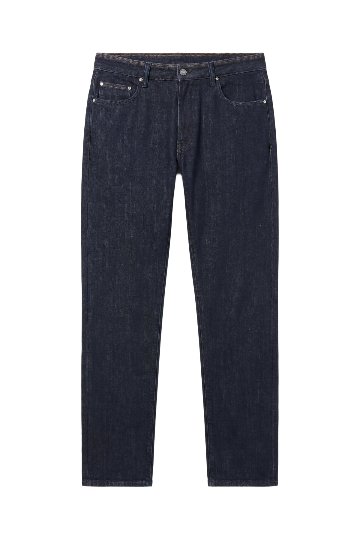 Pantalon ajusté en denim - Dark Navy