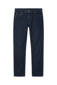 Pantalon coupe regular en denim - Blue Navy