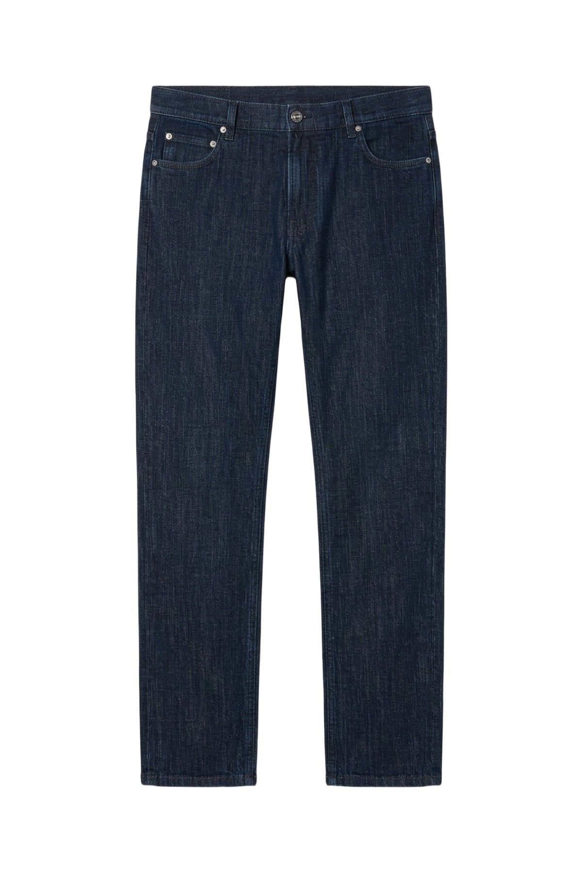 Pantalon coupe regular en denim - Blue Navy