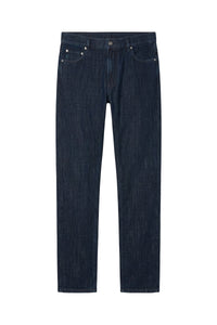 Regular-fit denim trousers - Navy Blue
