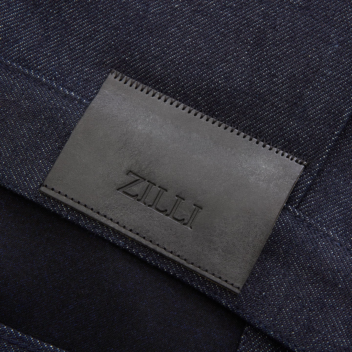 Blouson à col en velours côtelé - Bleu