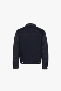 Button-up denim jacket with pockets - Blue