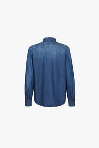 Faded denim shirt - Blue