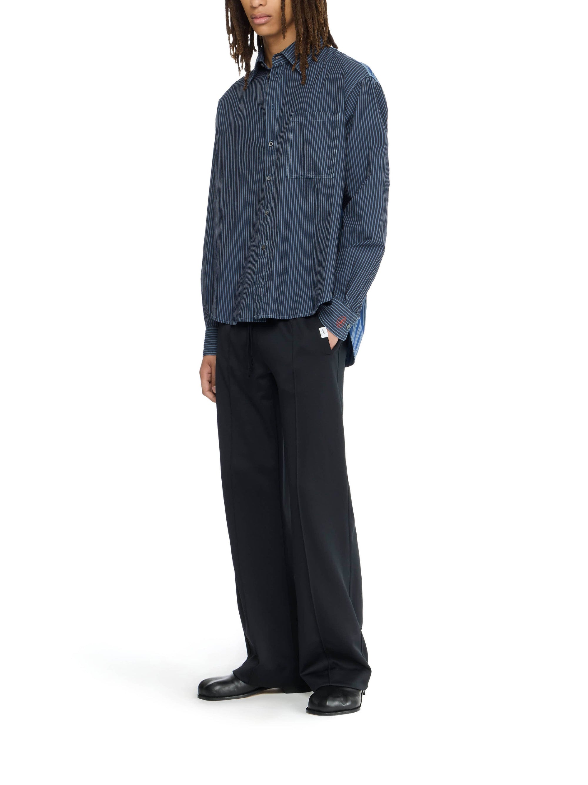 Pleated sweatpants - Black