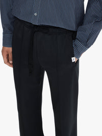 Pantalon De Sport À Plis - Black