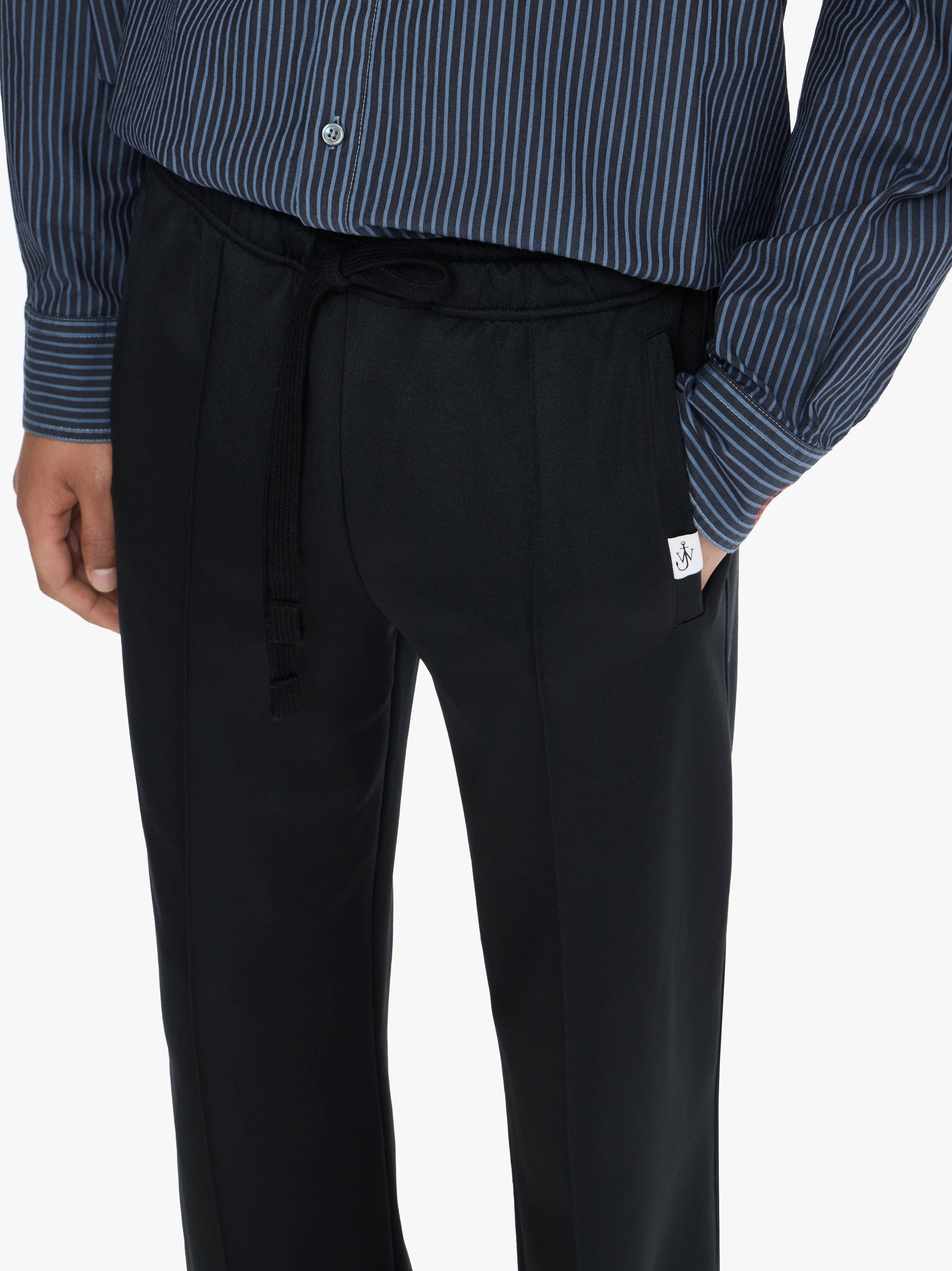 Pantalon De Sport À Plis - Black