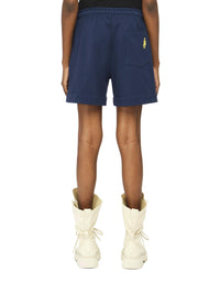 Short À Coutures Contrastées - Dark Navy