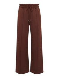 Pantalon de survêtement à taille froncée - Chestnut