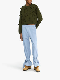Pantalon De Jogging À Noeud - Steel Blue