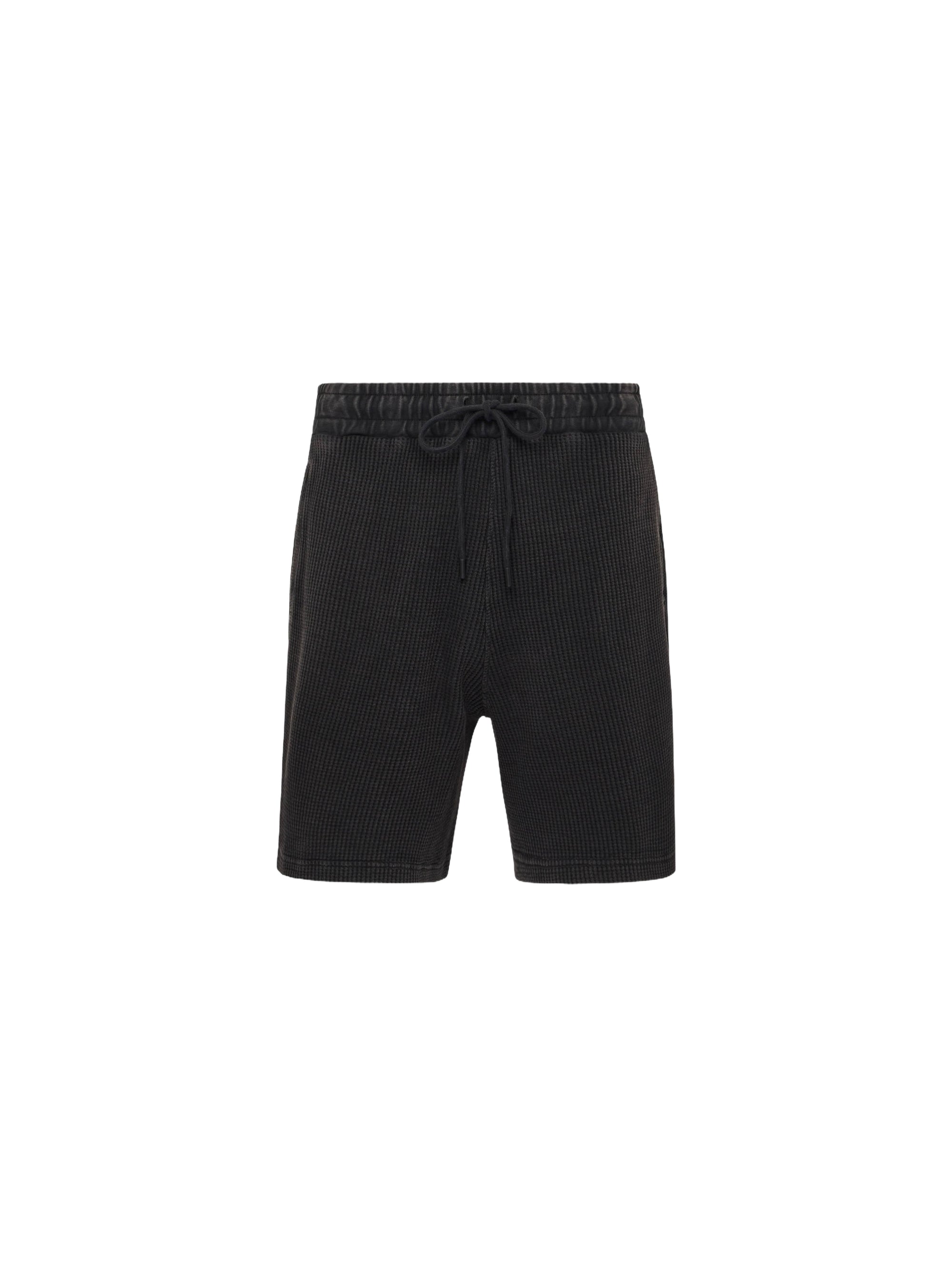 Short ample avec cordon de serrage - Washed Black
