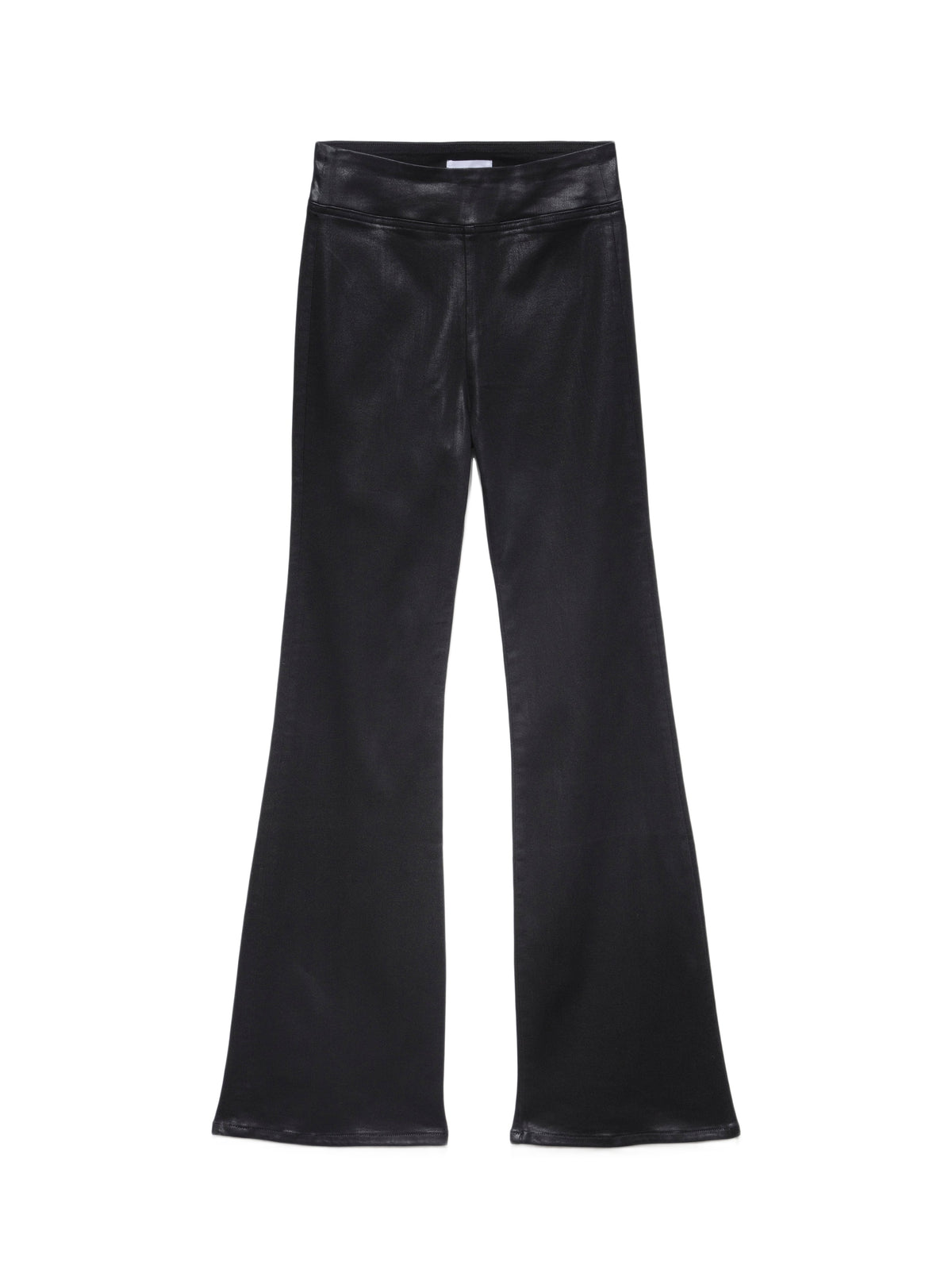 Pantalon Jetset Flare en denim - Noir Coated