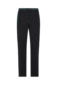 Pantalon de survêtem en cachemire - Noir & Vert