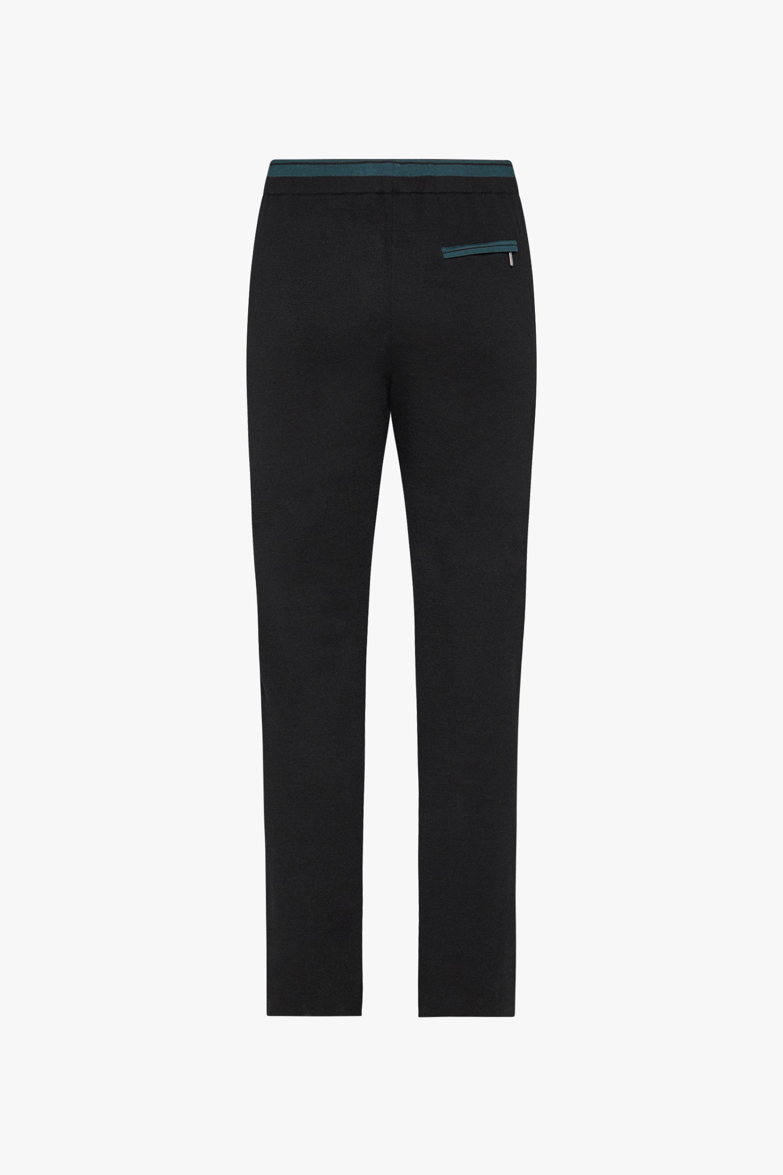 Pantalon de survêtem en cachemire - Noir & Vert
