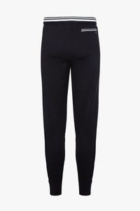 Pantalon de survêtem en cachemire - Noir & Blanc