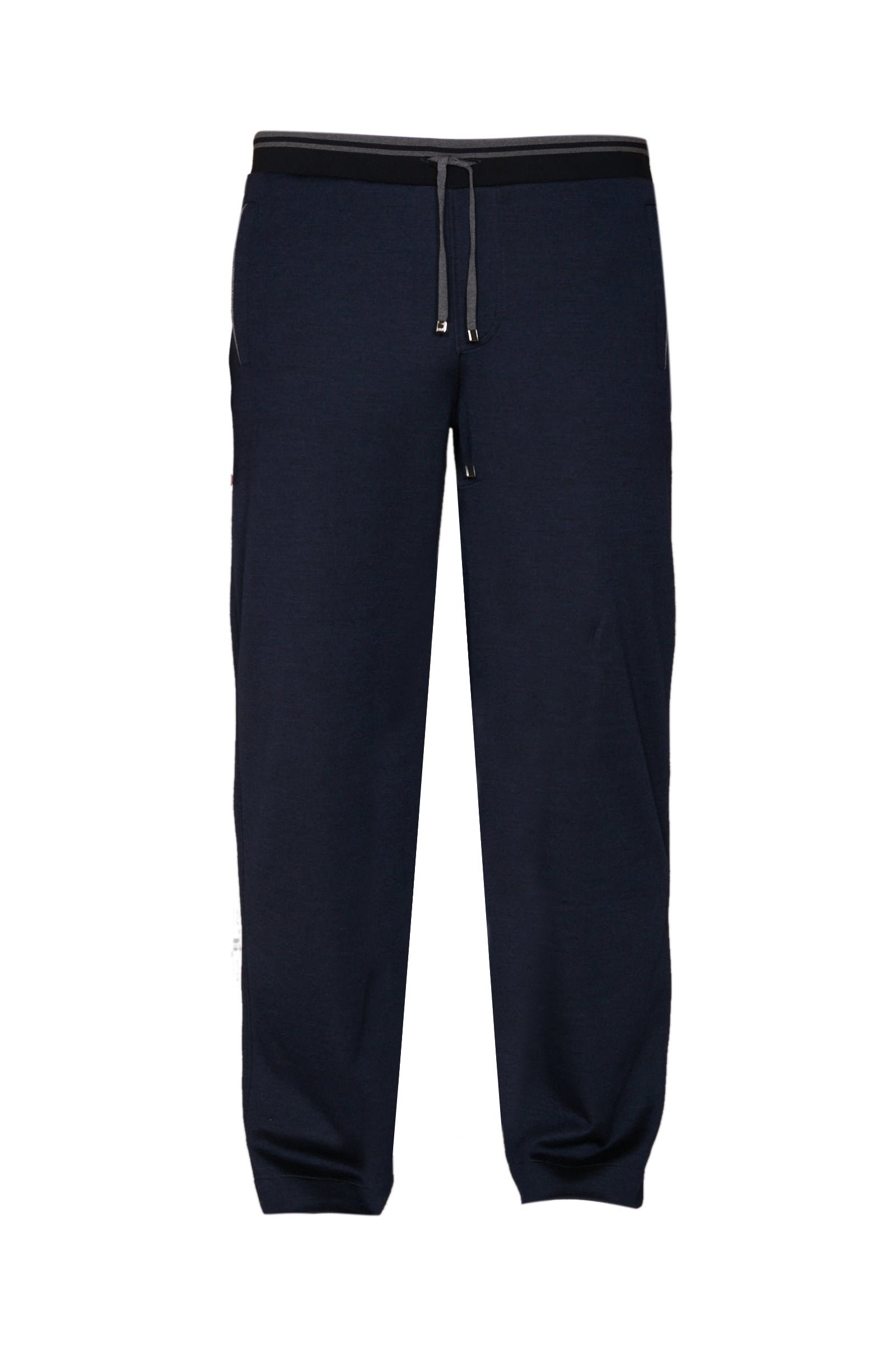 Pantalon de survêtement en soie mélangée - Bleu