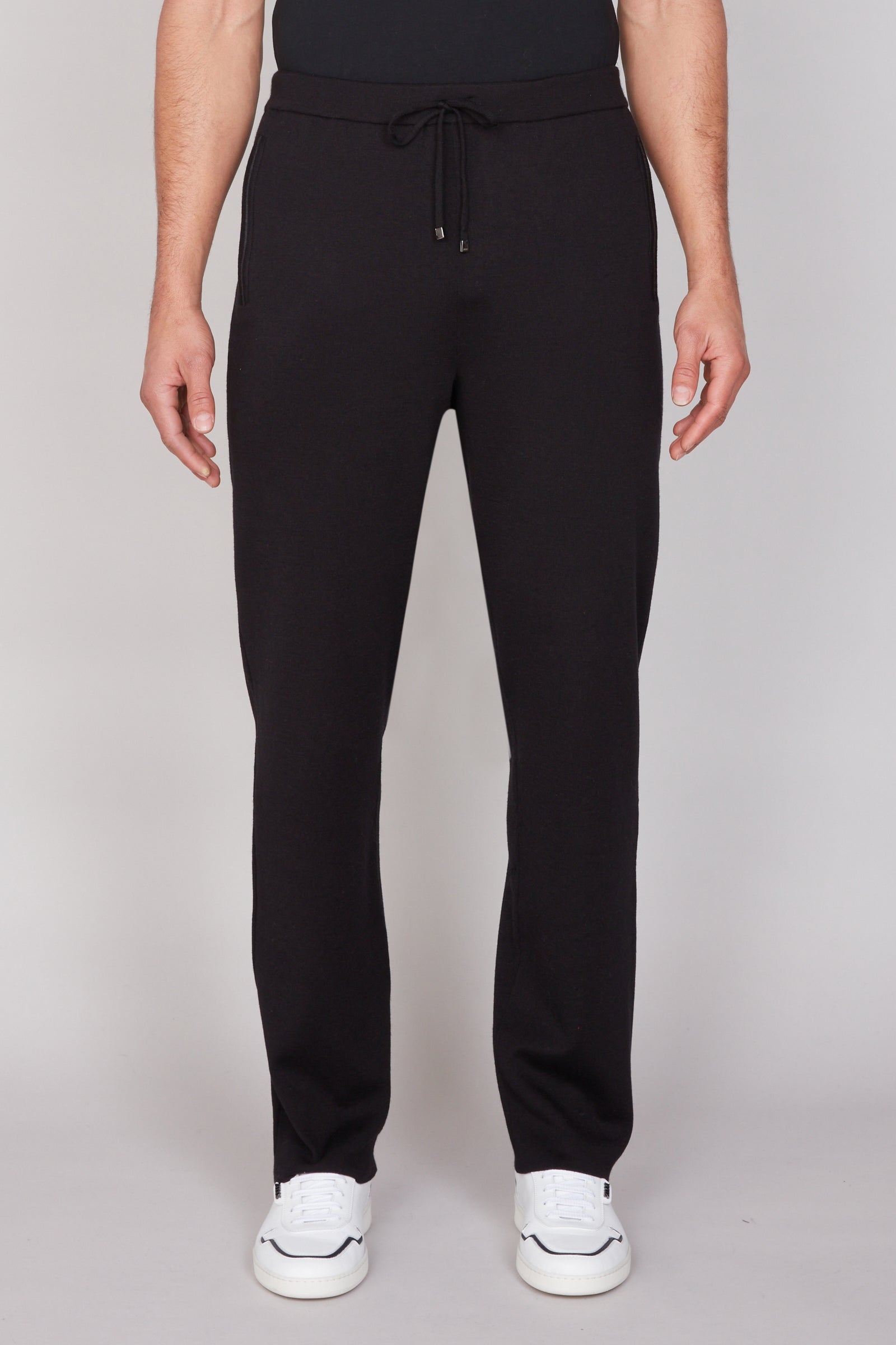 Pantalon de survêtem en cachemire - Noir